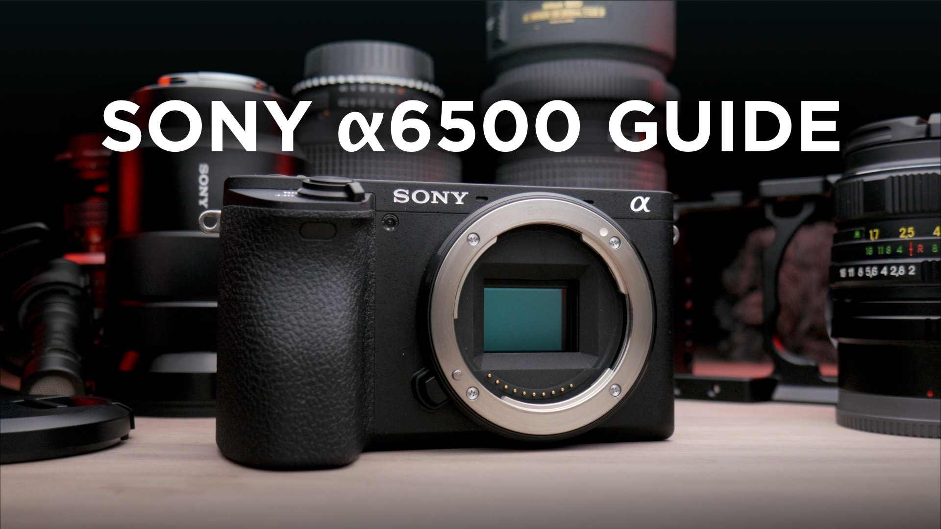 Sony a6500 Guide Now Available!