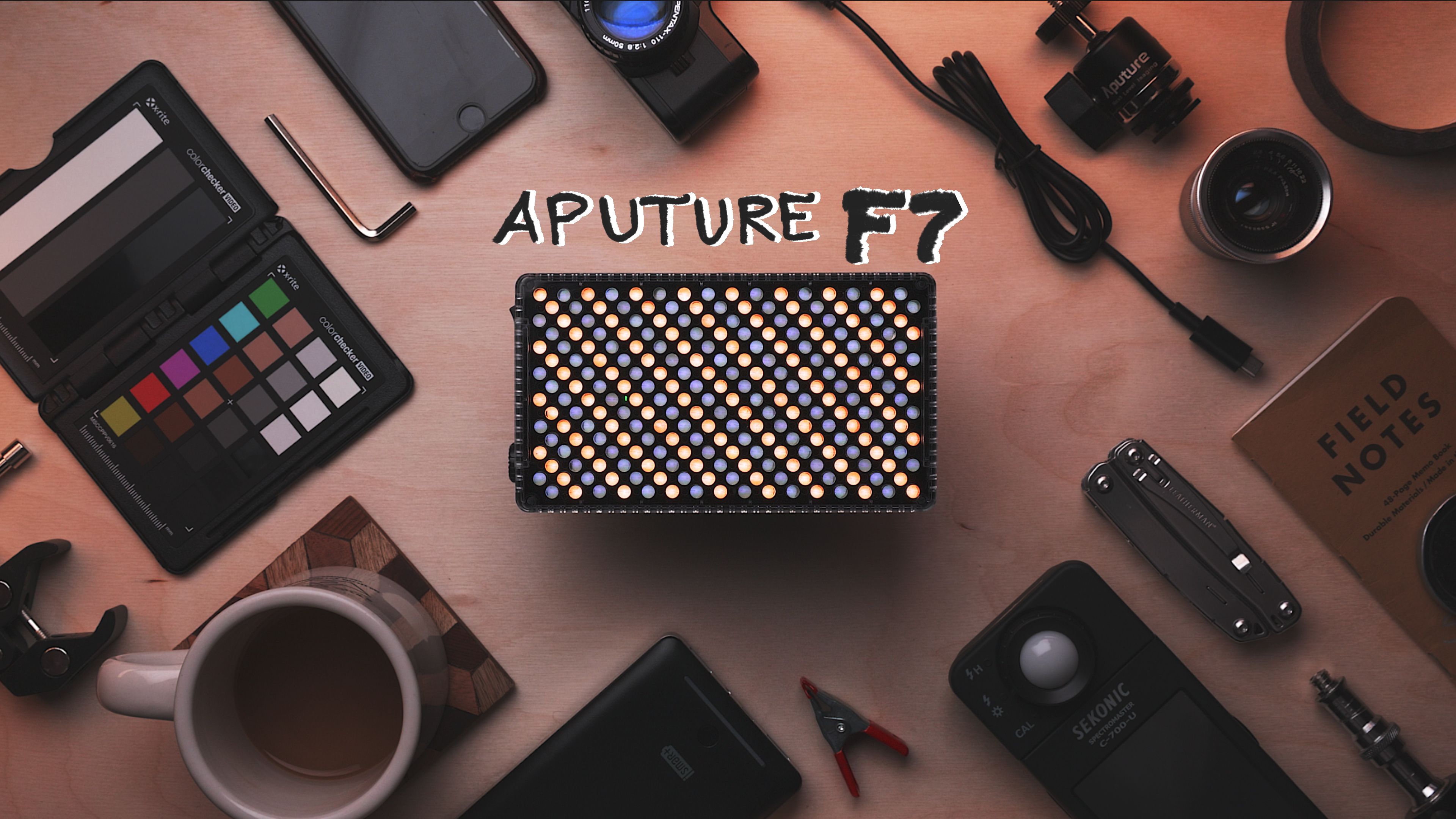 New Favorite Light For Video – Aputure F7 LED Light Review