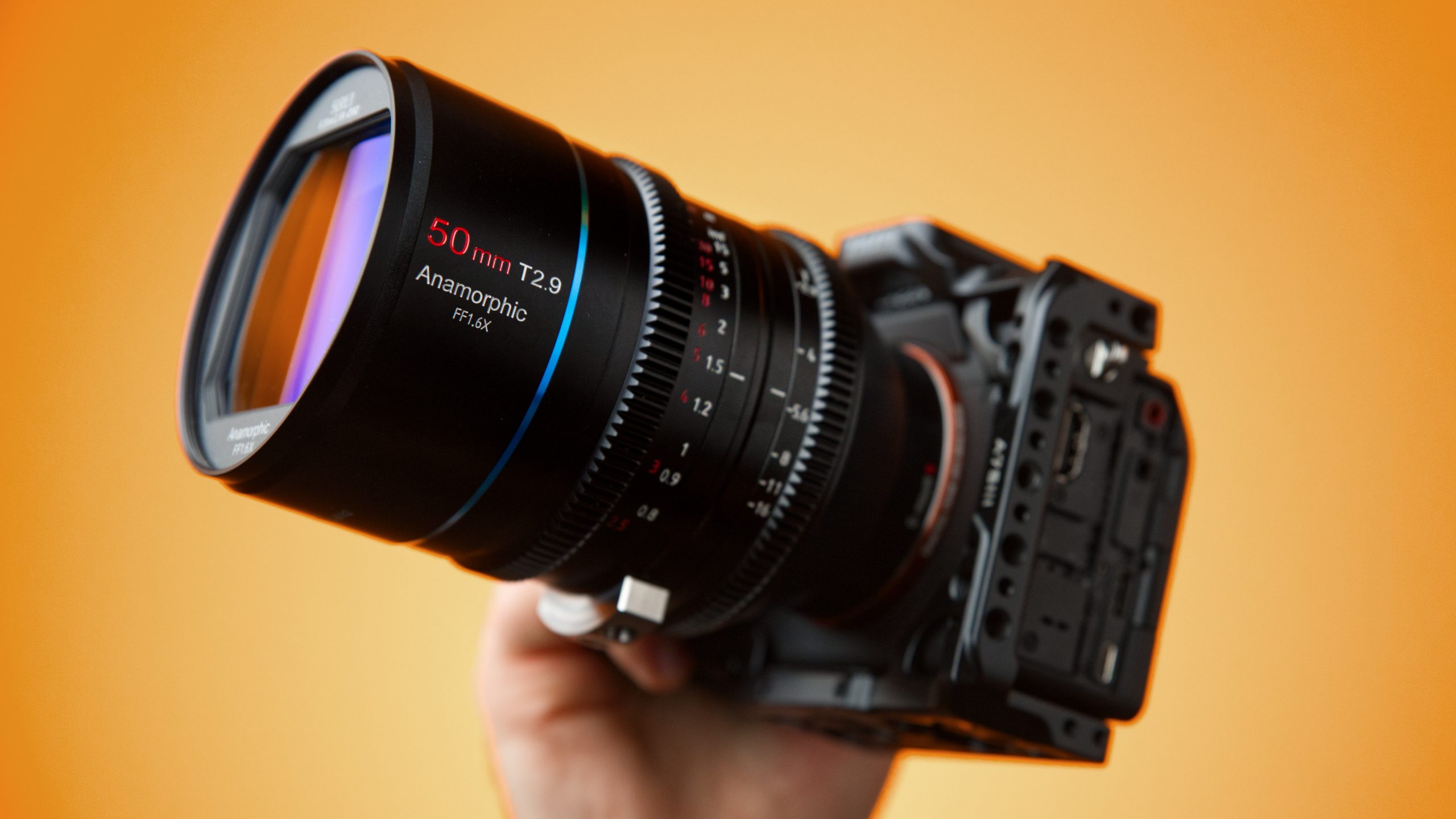 This FULL FRAME Anamorphic Lens ROCKS!